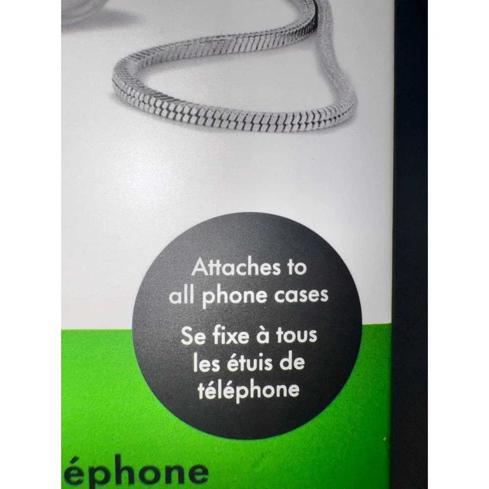 Kate Spade Phone Crossbody Chain Women Silver Snake Chain Universal OS